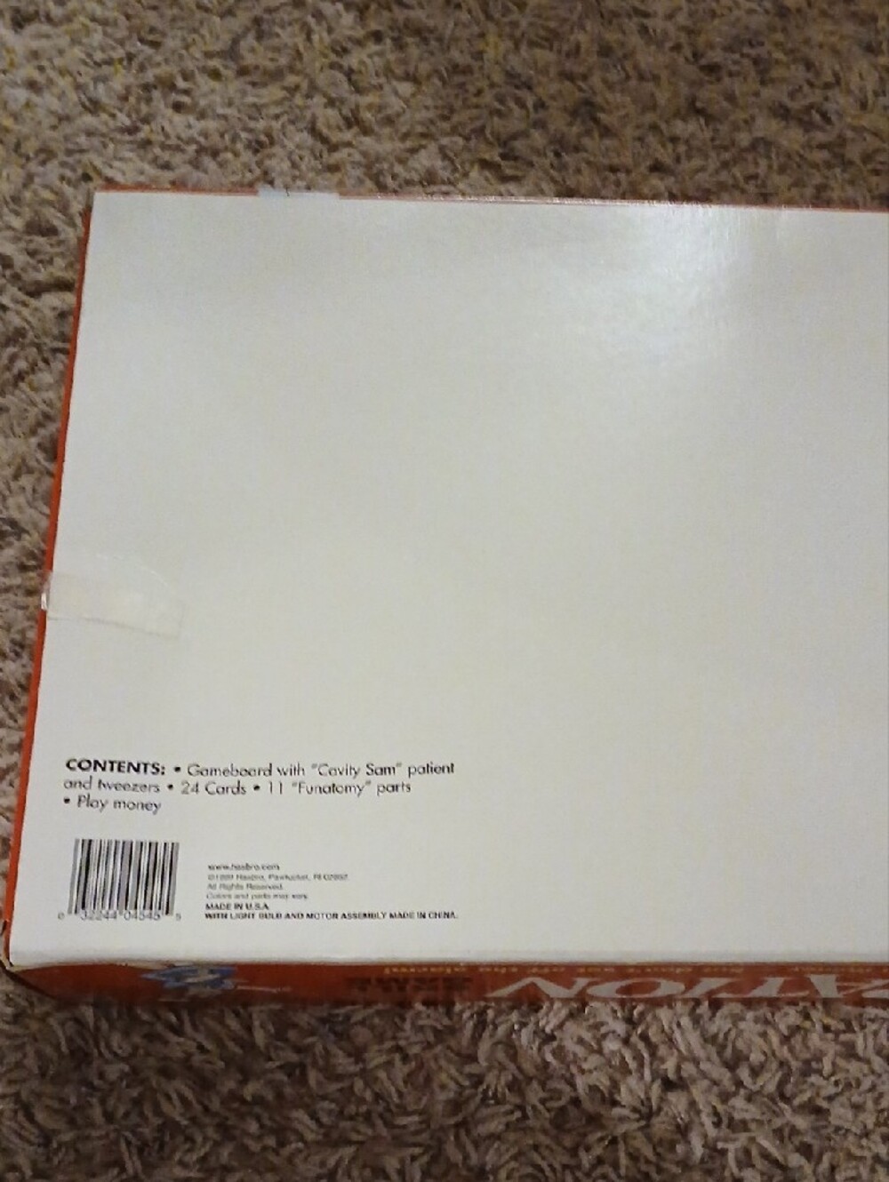 Operation Skill Game - Yellow and Red Box - Picture 2 of 8